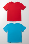 Spider-Man 2 Pack T-Shirts Blue And Red (3)