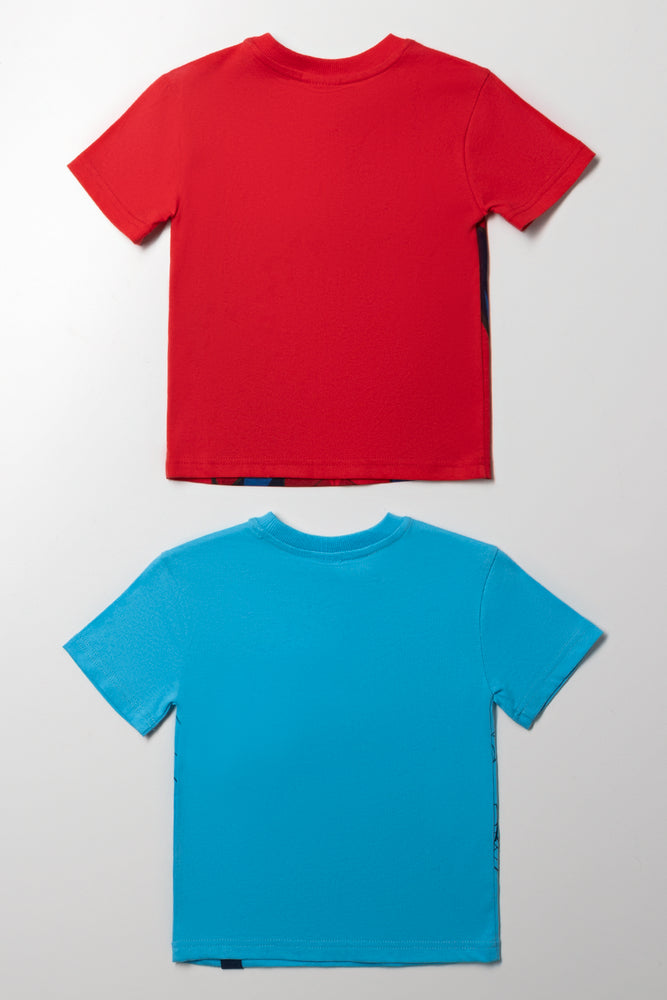 Spider-Man 2 Pack T-Shirts Blue And Red (3)