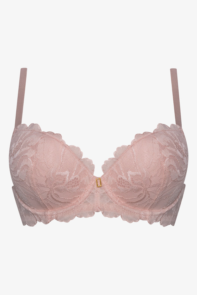 2 Pack Lace Bras Black & Natural (2)