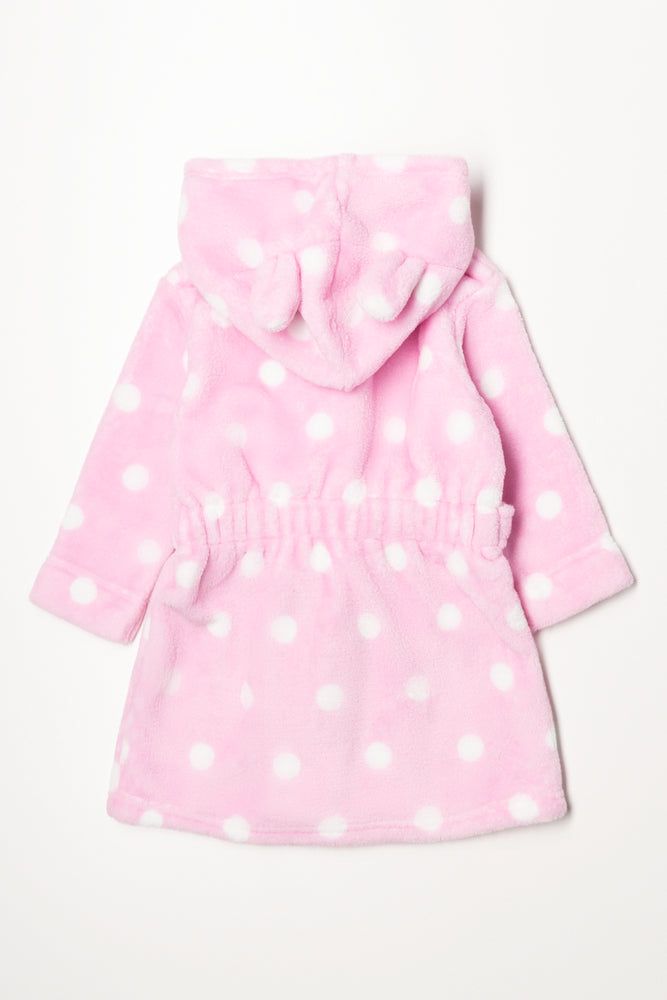 Polka Dot Gown Pink (2)