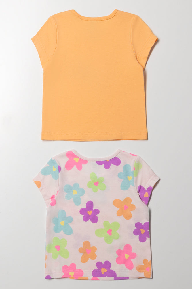 2 Pack T-Shirts Peach (2)