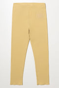 Ribs Leggings Yellow