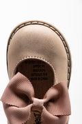 Bow Shoe Dusty Pink (4)