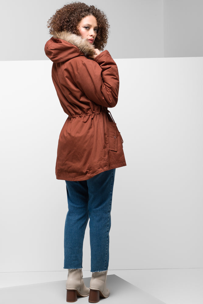Parka Jacket Brown (2)