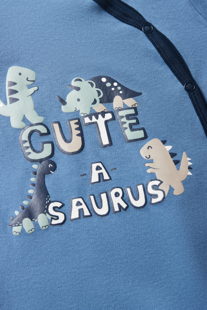 3 Pack Babygrows Blue (3)