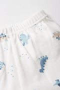 3 Pack Leggings Grey, White & Blue (2)