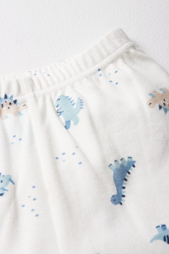 3 Pack Leggings Grey, White & Blue (2)