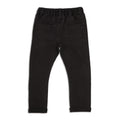 Bow Leg Denim Jeans Dark Grey (2)
