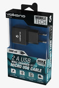 Volkano Volt M 2A Usb Wall Charger Musb Black (2)