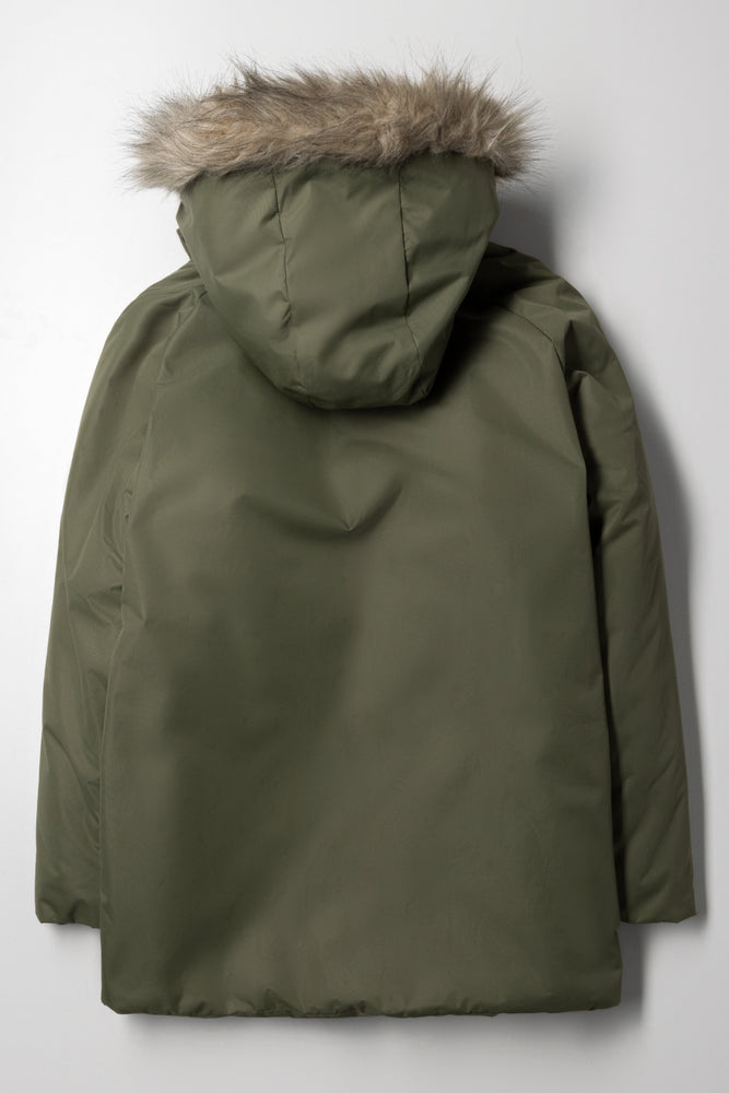 Puffer Parka Jacket Green (3)