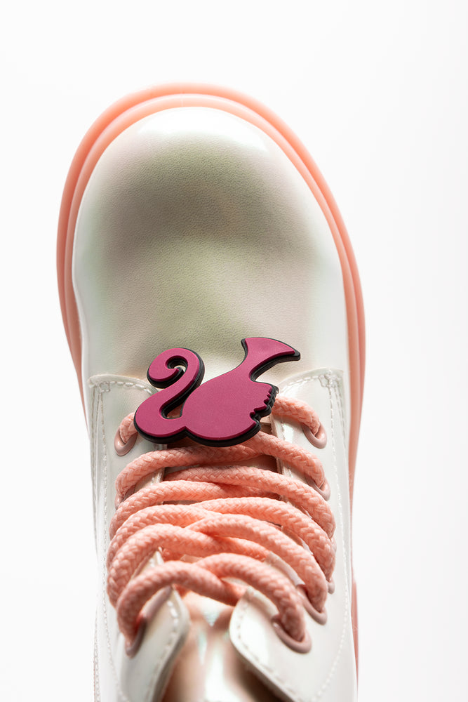 Barbie Lace Up Boots White (4)