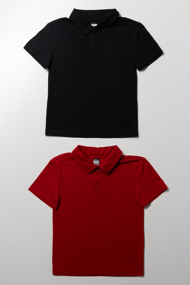 2 Pack Golfers Black And Red