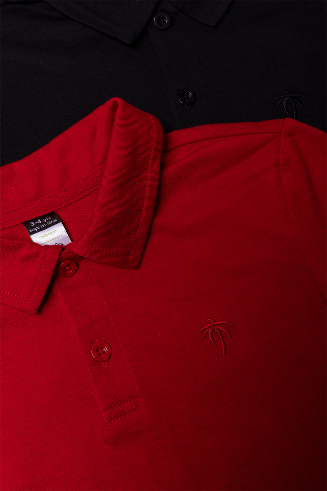 2 Pack Golfers Black And Red
