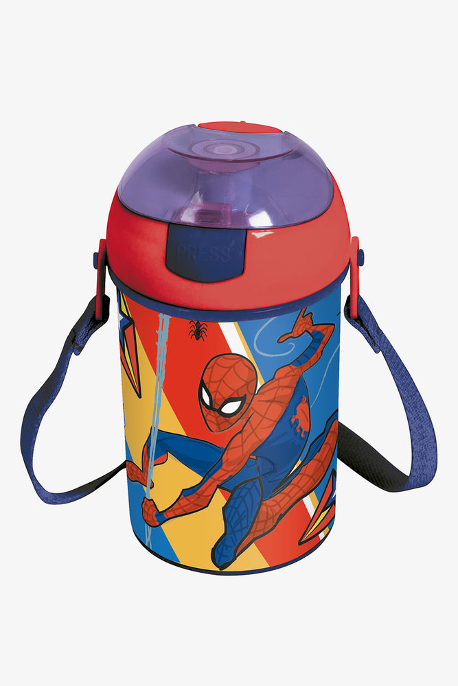 Spider-Man Pop Up Canteen 450ml Red