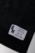 Short Sleeve Denim Wash T-Shirt Black (2)
