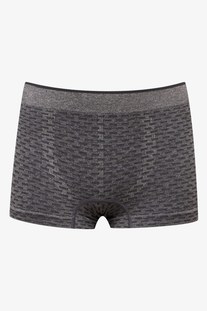 3 Pack Seam-Free Boxers Black (3)