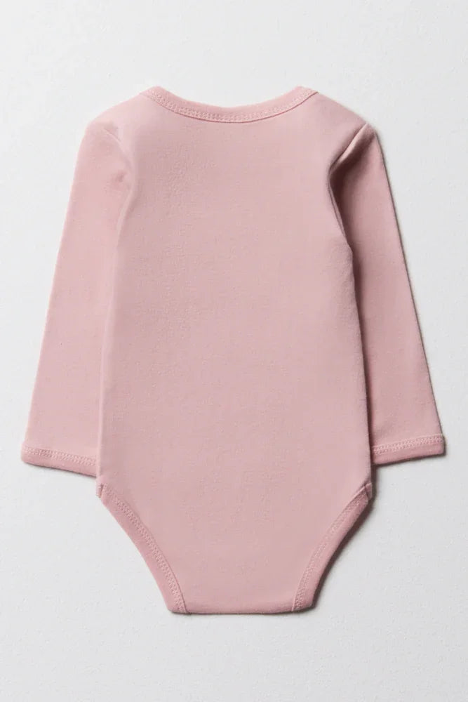 Long Sleeve Bodyvest Pink (3)