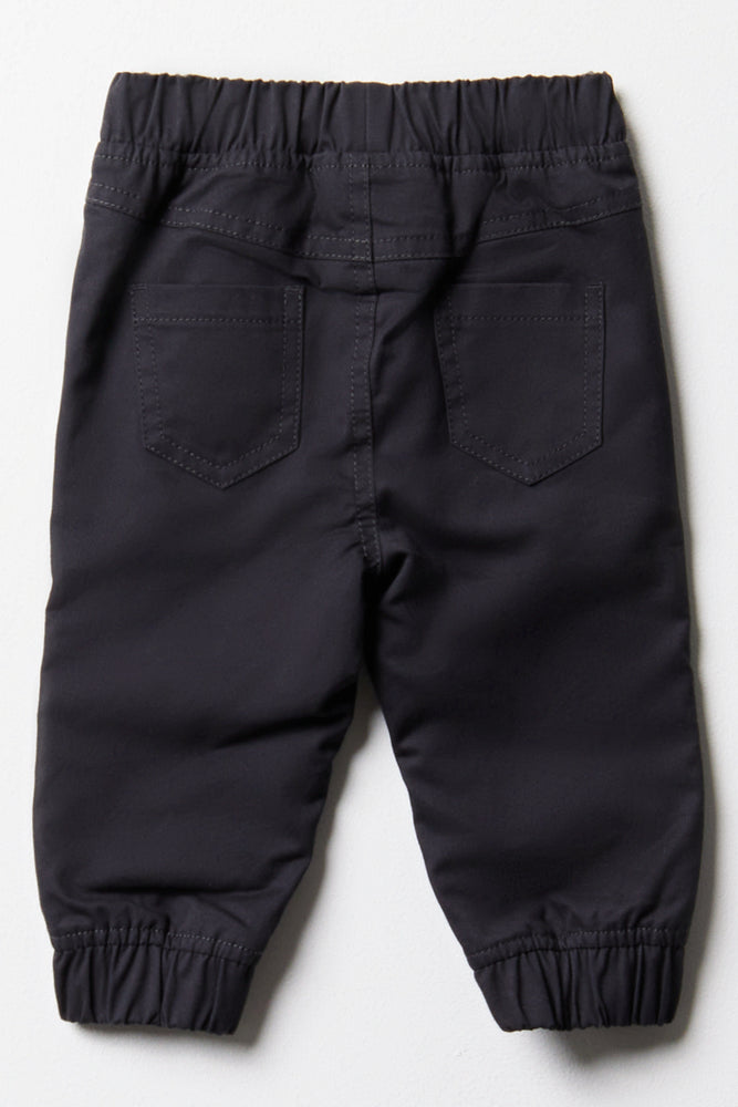 Lined Jogger Pants Black (2)