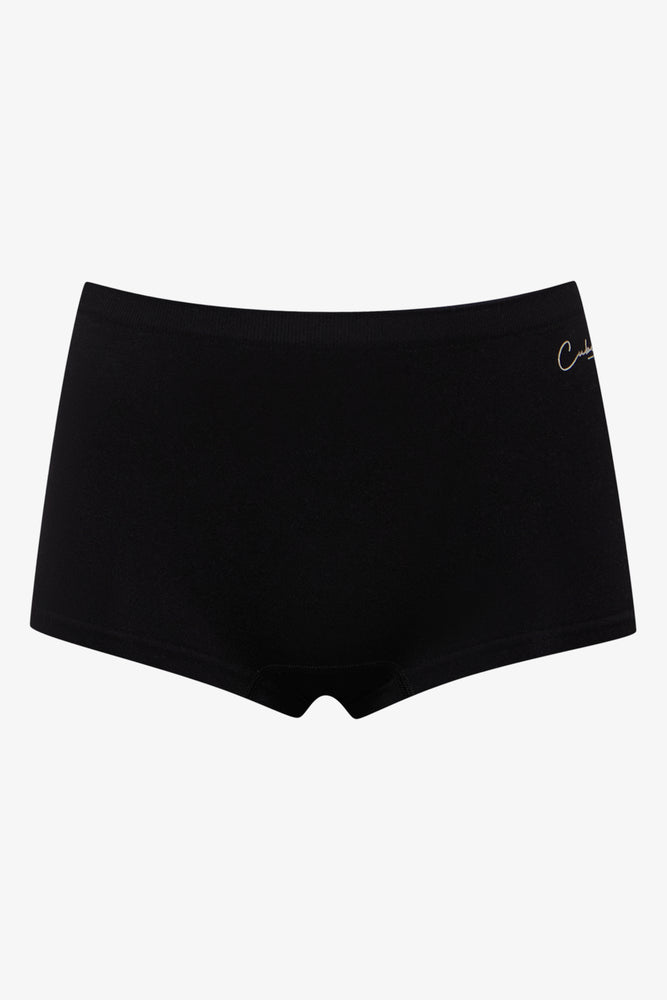 2 Pack Seamfree Panties Black (2)
