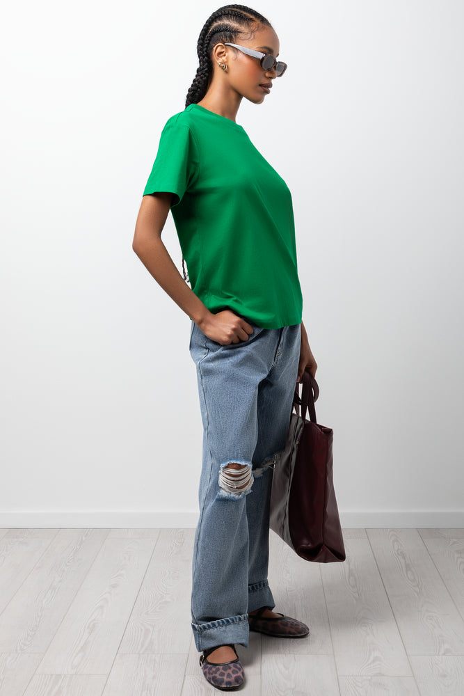 Crewneck T-Shirt Green