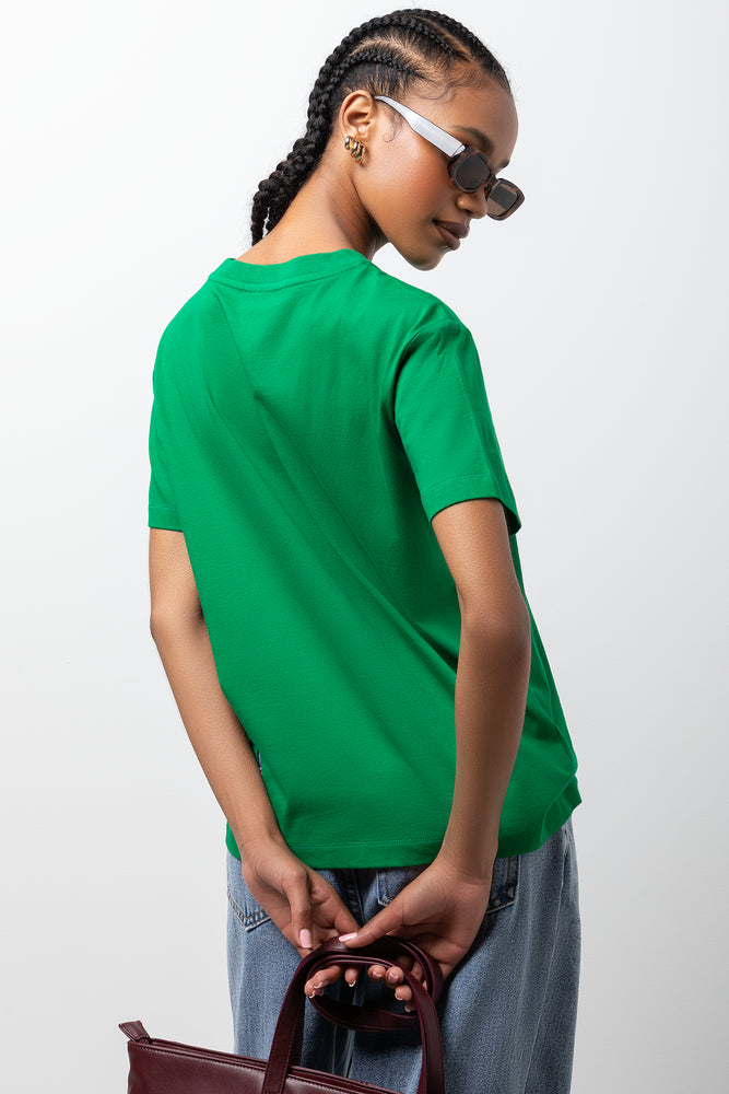 Crewneck T-Shirt Green (3)