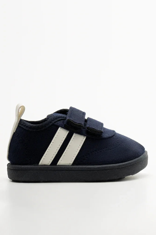 Lace Up Sneaker Navy (1)