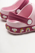 Unicorn Light Up Clog Pink (3)