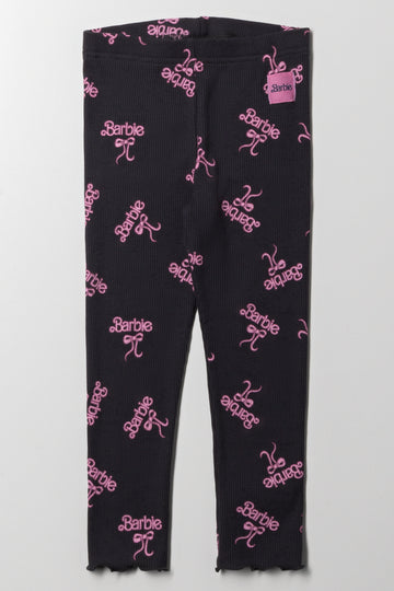 Barbie Rib Long Legging Grey