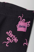 Barbie Rib Long Legging Grey (1)