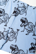 Dino Short Sleeve Pyjamas Navy (2)