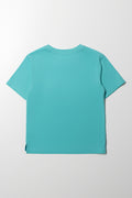 Sequin Tee Blue (2)