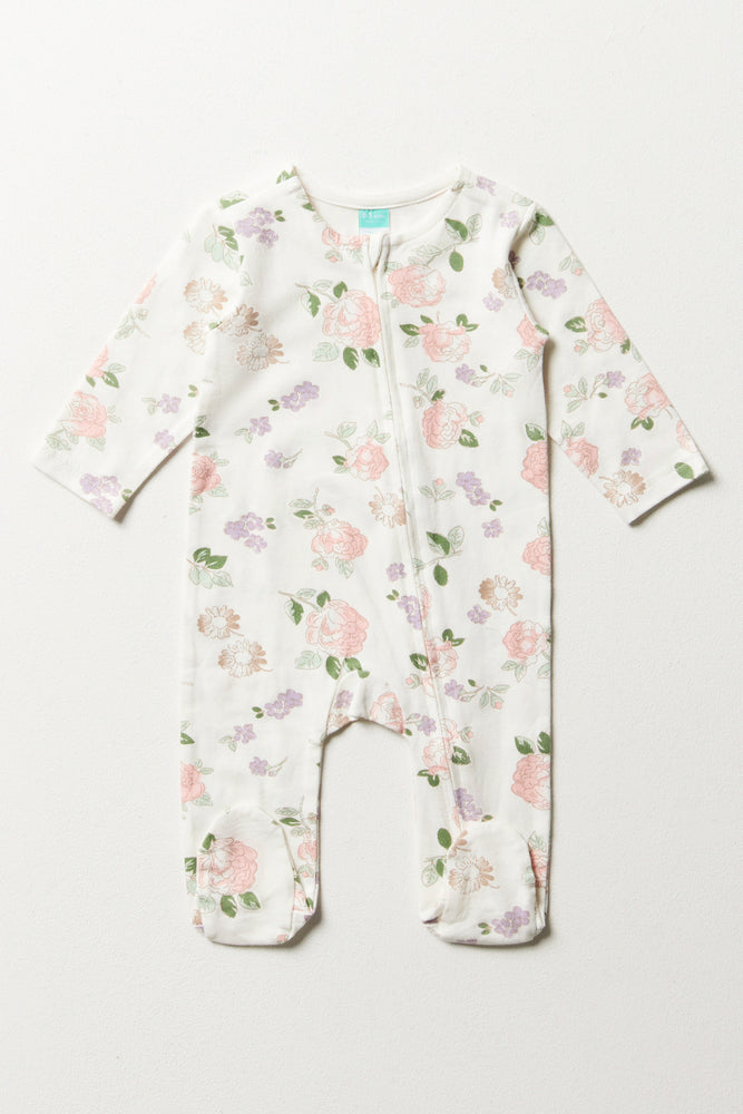 Floral Babygrow Multi