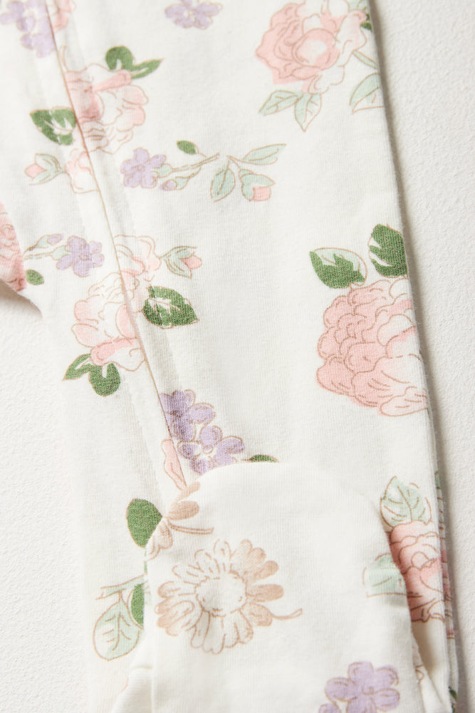 Floral Babygrow Multi (2)