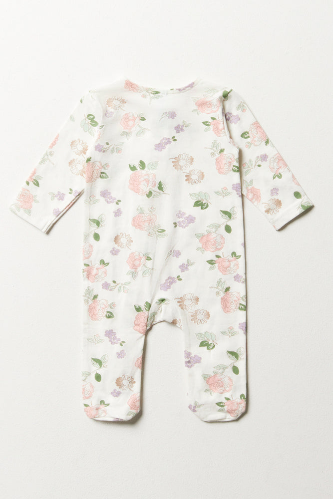 Floral Babygrow Multi (3)
