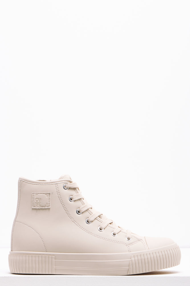 Tonal High Top Sneaker Natural