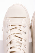 Tonal High Top Sneaker Natural (4)