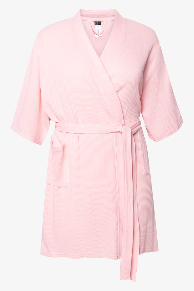 Waffle Gown Pink