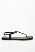Jelly Thong Sandals Black (1)