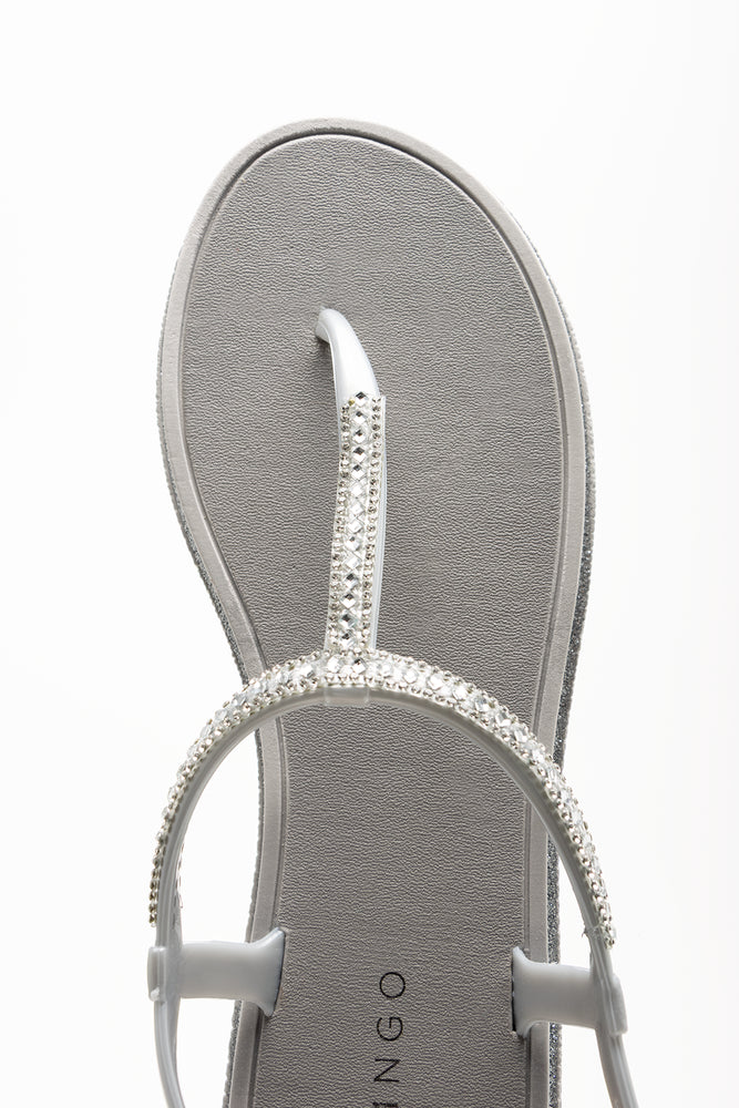 Jelly Thong Sandals Light Grey (4)