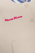Minnie Mouse Baseball Jacket Natural (2)