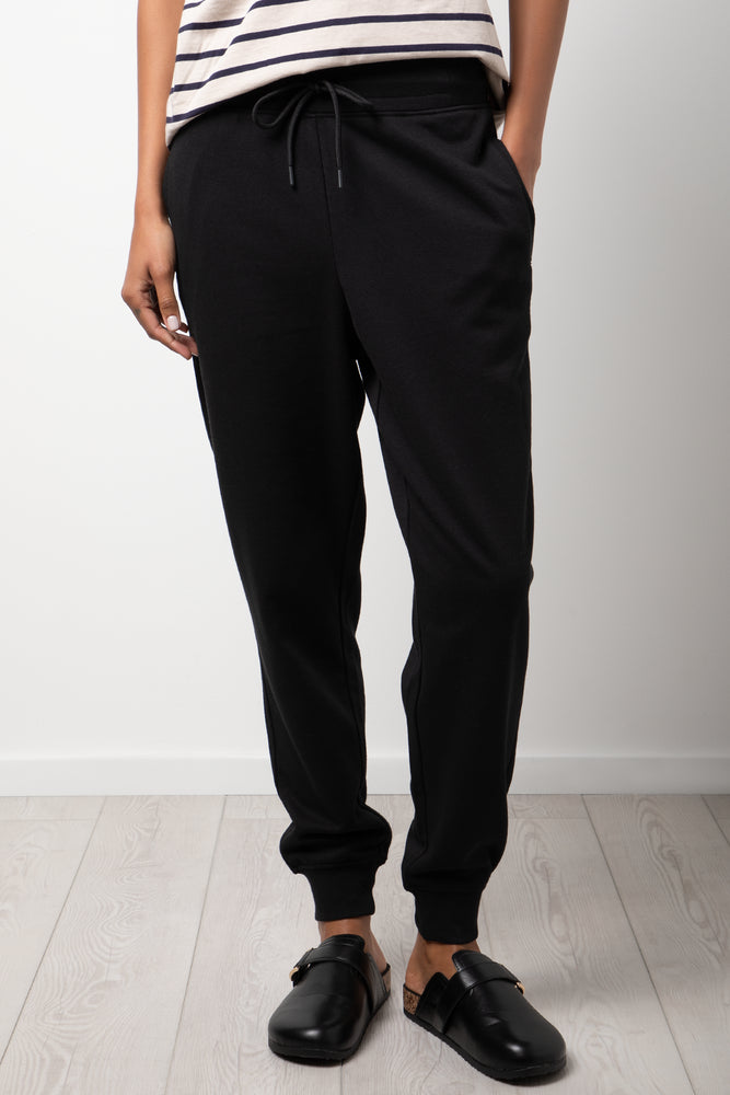 Urushed Fleece Jger Black