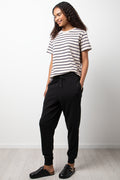 Fleece Jogger Black (2)