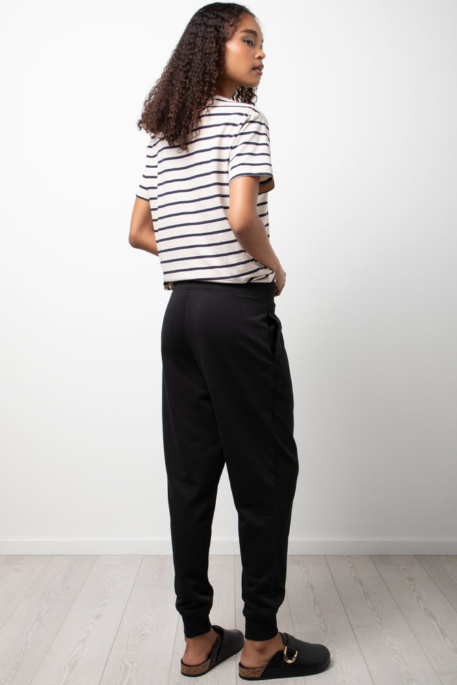 Fleece Jogger Black (3)