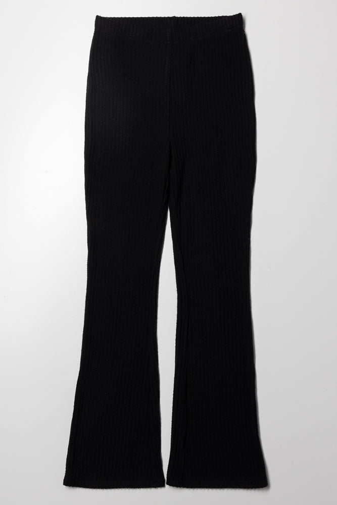 Flare Legging Black | Bottoms & Jeans | Ackermans