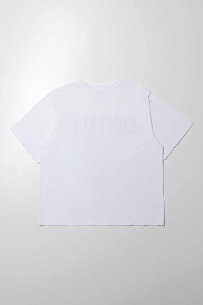 Regular Graphic Tshirt White (2)