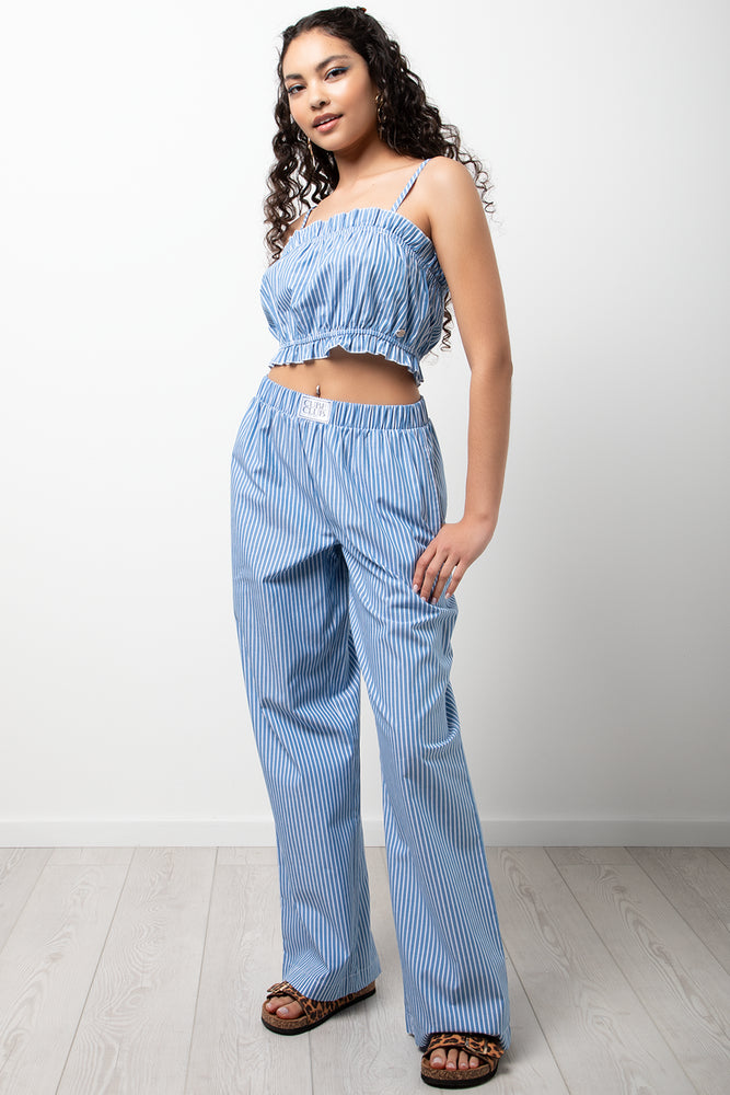 Strappy Cami Cotton Poplin Multi