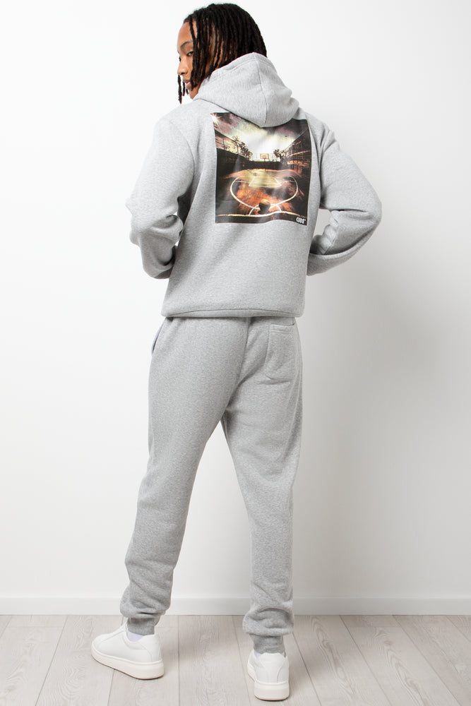 Jger Trackpant Grey Melange (3)