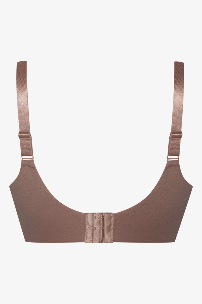 Wire Free Non Padded Bra Natural