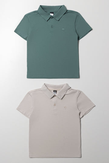 2 Pack Golfers Green And Natural