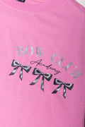 Oversized Bows T-Shirt Pink (1)